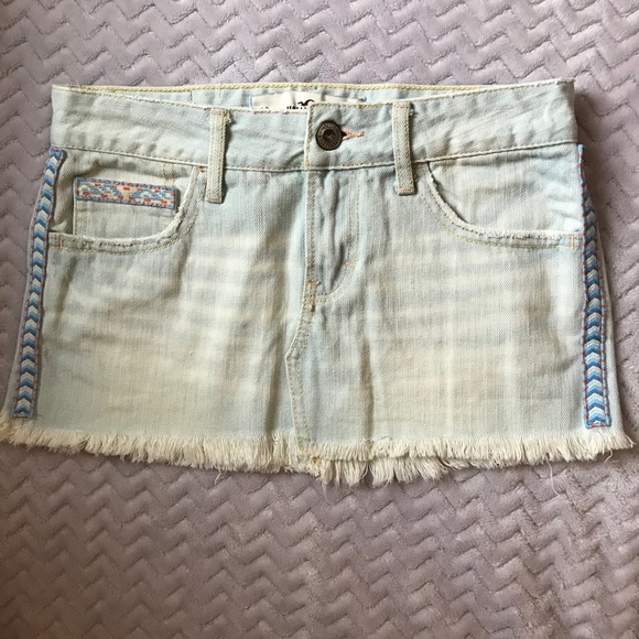Hollister Denim mini skirt - Picture 1 of 3